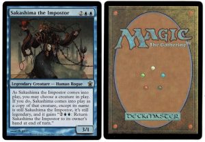Sakashima the Impostor from Saviors of Kamigawa Magic the Gathering Proxy