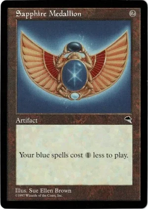Sapphire Medallion 1 Magic the Gathering Proxy