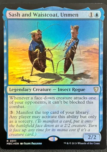 Sash and wastecoat unmen – mtg proxy