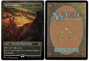 Savai Triome (Showcase) from Ikoria Magic the Gathering Proxy