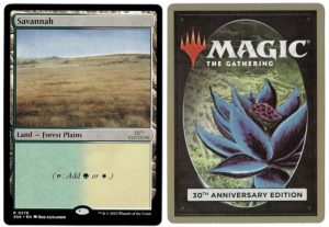 Savannah from 30th Anniversary Edition Magic the Gathering Proxy