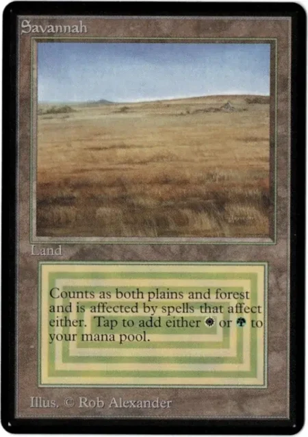 Savannah Beta Magic the Gathering Proxy