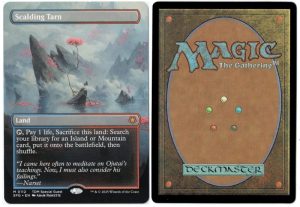 Scalding Tarn (Borderless) from Special Guests Magic the Gathering Proxy