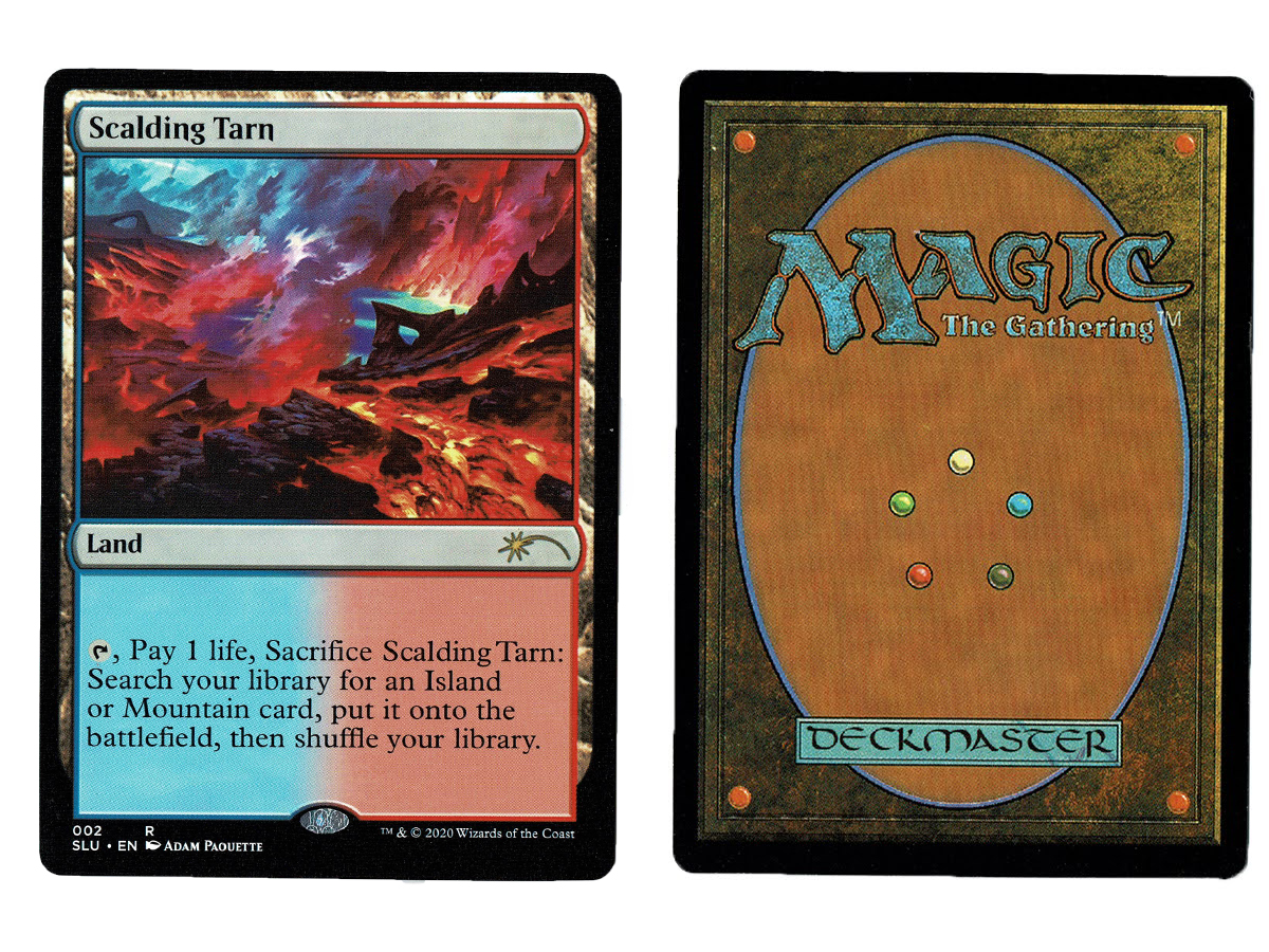 Scalding Tarn from Secret Lair Series Magic the Gathering MTG Proxy Card