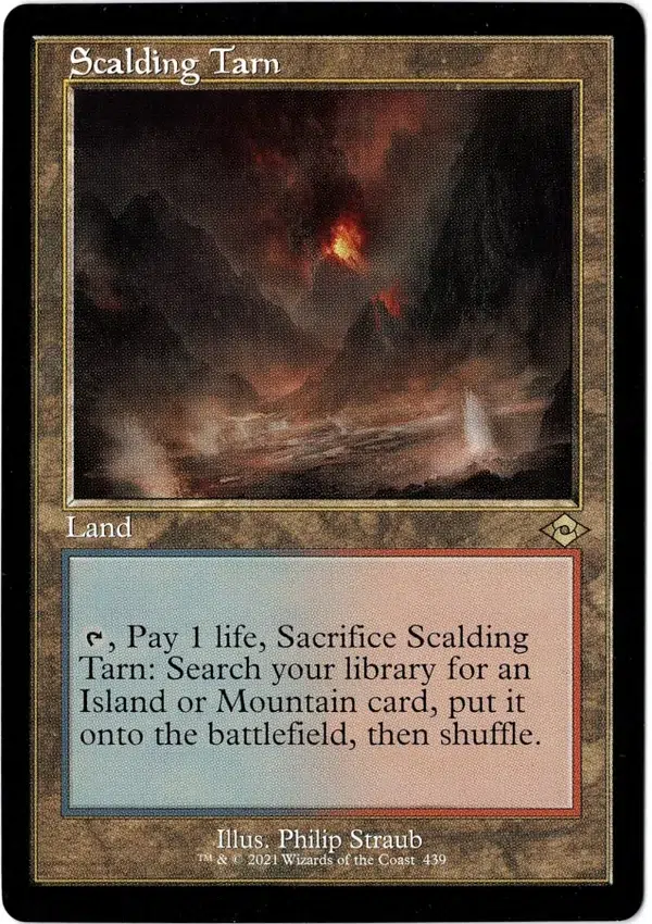 Scalding Tarn Retro 1 Magic the Gathering Proxy