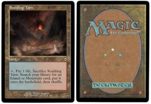 Scalding Tarn (Retro Frame) from Modern Horizons 2 Magic the Gathering Proxy