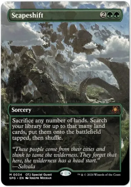Scapeshift Ext Magic the Gathering Proxy