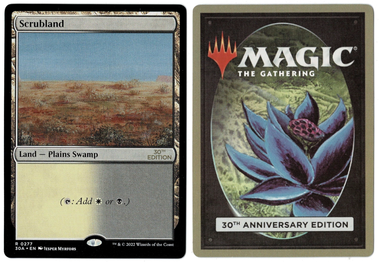 Scrubland from 30th Anniversary Edition Proxy