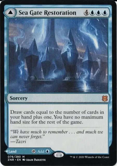 Sea Gate Restoration Magic the Gathering Proxy