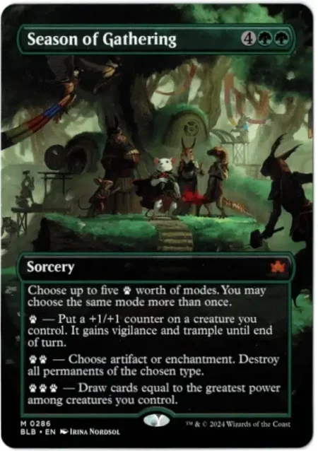 Season Of Gathering Magic the Gathering Proxy