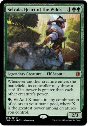 Selvala Heart Of The Wilds Magic the Gathering Proxy