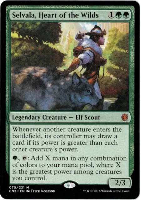 Selvala Heart Of The Wilds Magic the Gathering Proxy