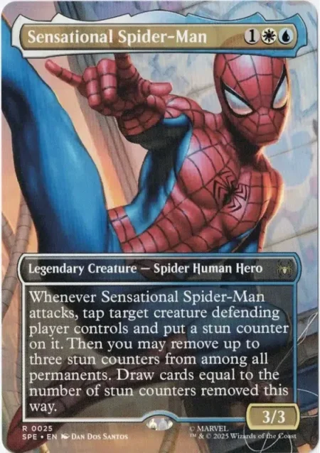 Sensational Spider Man Magic the Gathering Proxy