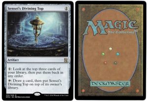 Sensei's Divining Top from Eternal Masters Magic the Gathering Proxy