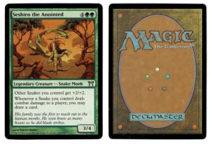 Seshiro the Anointed from Champions of Kamigawa Magic the Gathering Proxy