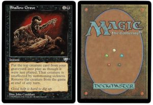 Shallow Grave from Mirage Magic the Gathering Proxy
