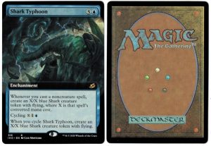 Shark Typhoon (Extended Art) from Ikoria: Lair of Behemoths Magic the Gathering Proxy