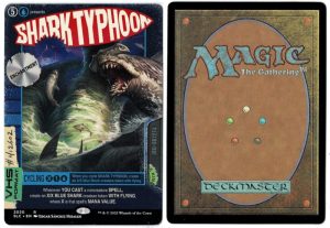 Shark Typhoon from Secret Lair: 30th Anniversary Countdown Topper Magic the Gathering Proxy