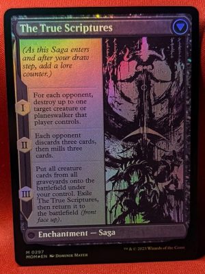 FOIL Sheoldred (Showcase) from March of the Machine Magic the Gathering Proxy