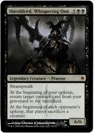 Sheoldred Whispering One 1 Magic the Gathering Proxy