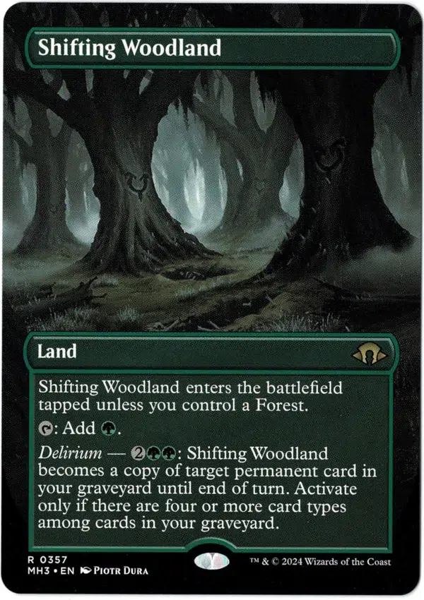 Shifting Woodland Magic the Gathering Proxy