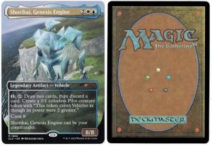 Shorikai, Genesis Engine from Secret Lair Drop Series Magic the Gathering Proxy