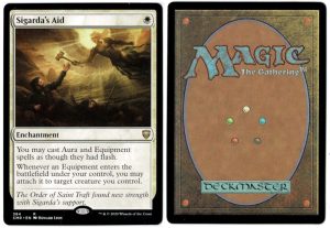 Sigarda's Aid from Eldritch Moon Magic the Gathering Proxy