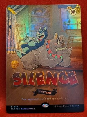 FOIL Silence (1816) from Secret Lair Drop Series Magic the Gathering Proxy