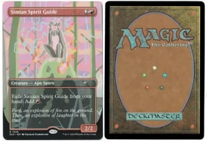 Simian Spirit Guide from Secret Lair Drop Series Magic the Gathering Proxy