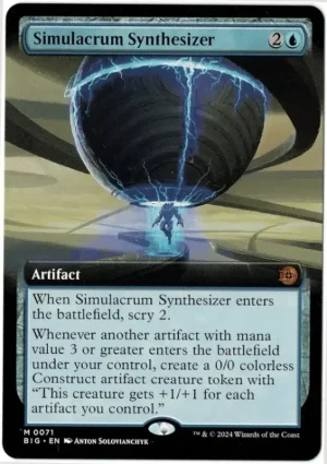 Simulacrum Synthesizer Ext Magic the Gathering Proxy