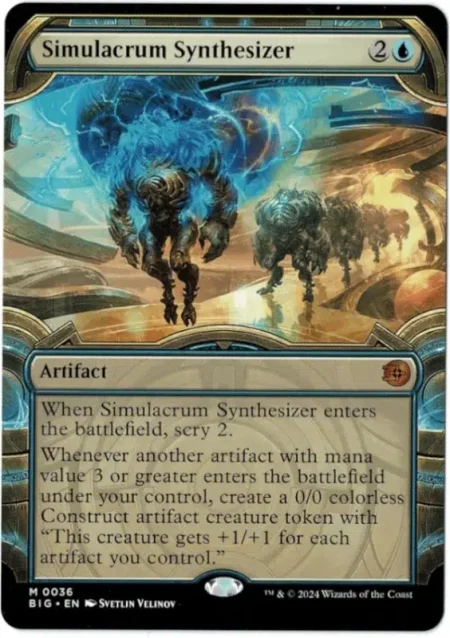 Simulacrum Synthesizer Showcase Magic the Gathering Proxy