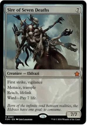 Sire Of Seven Deaths Magic the Gathering Proxy