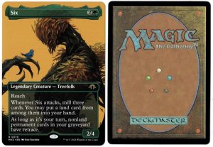 Six (Borderless) from Modern Horizons 3 Magic the Gathering Proxy