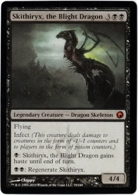 Skithiryx The Blght Dragon Magic the Gathering Proxy