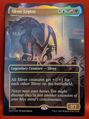 FOIL Sliver Legion (1310) from Secret Lair Drop Series Magic the Gathering Proxy