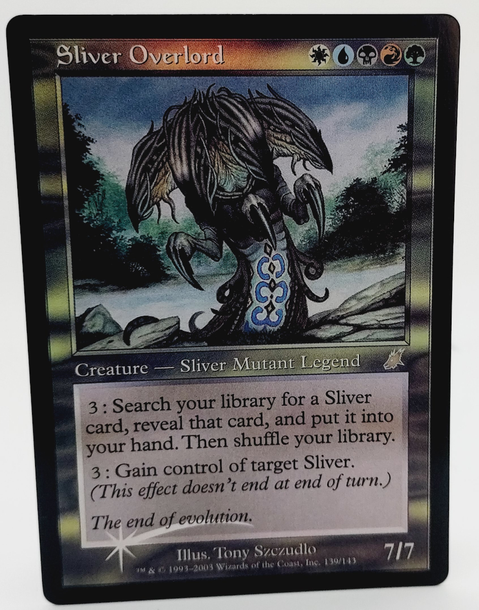 FOIL Sliver Overlord from Scourge Magic the Gathering MTG Proxy Foil