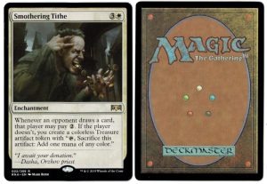 Smothering Tithe from Ravnica Allegiance Magic the Gathering Proxy