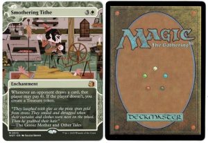Smothering Tithe from Wilds of Eldraine: Enchanting Tales  Magic the Gathering Proxy