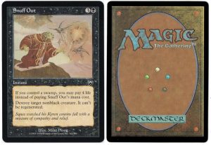 Snuff Out from Mercadian Masques Magic the Gathering Proxy