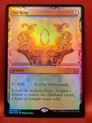 FOIL Sol Ring from Kaladesh Invention Magic the Gathering Proxy