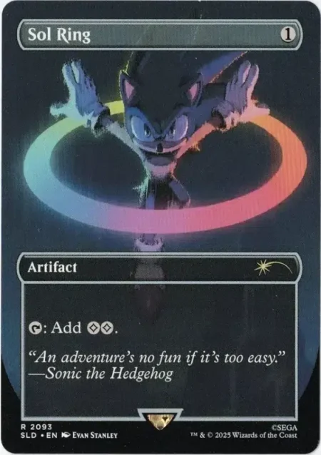 Sol Ring Sonic 2093 Magic the Gathering Proxy