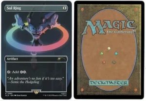 Sol Ring (Sonic the Hedgehog)(2093) from Secret Lair Drop Series Magic the Gathering Proxy