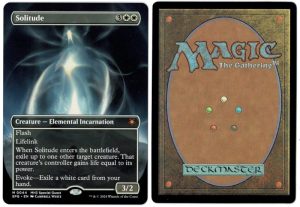 Solitude (Borderless) from Special Guests Magic the Gathering Proxy