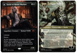 Sorin of House Markov (Borderless) from Modern Horizons 3 Magic the Gathering Proxy