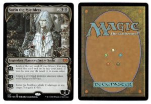Sorin the Mirthless Showcase from Innistrad: Crimson Vow Proxy