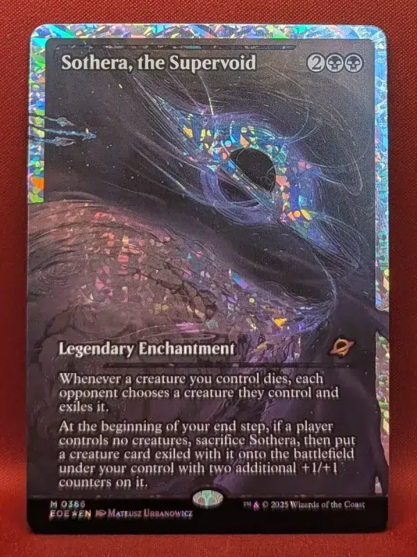 Sothera The Supervoid Foil Magic the Gathering Proxy