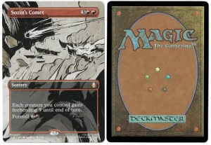 Sozin's Comet (0309) (Borderless) from Avatar: The Last Airbender Magic the Gathering Proxy