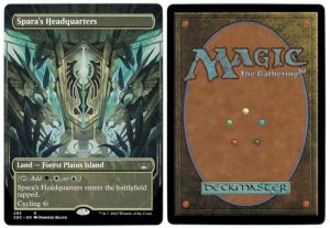 Spara's Headquarters (Borderless) from Streets of New Capenna Magic the Gathering Proxy