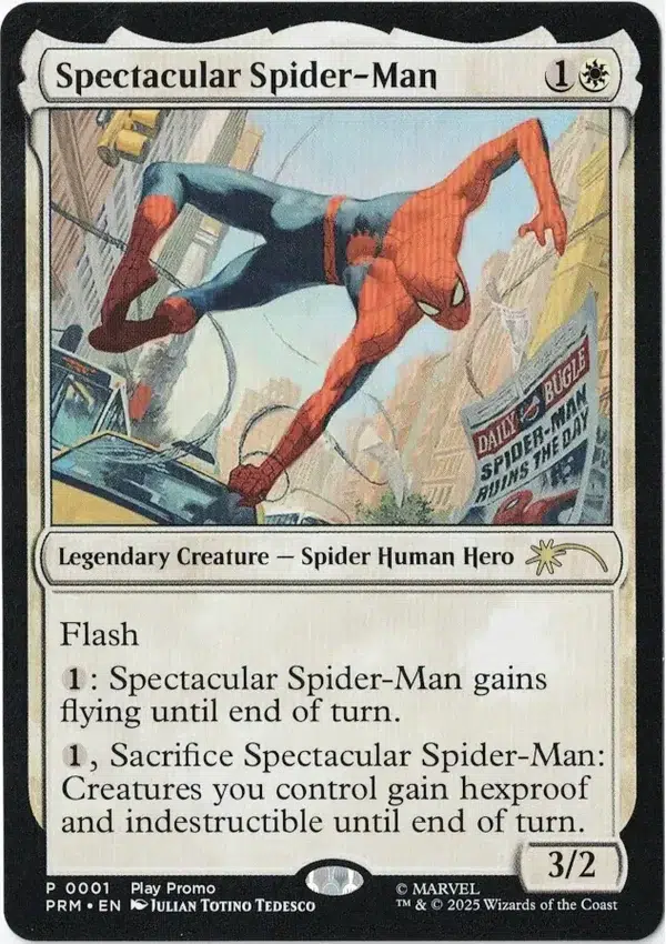 Spectacular Spider Man Magic the Gathering Proxy