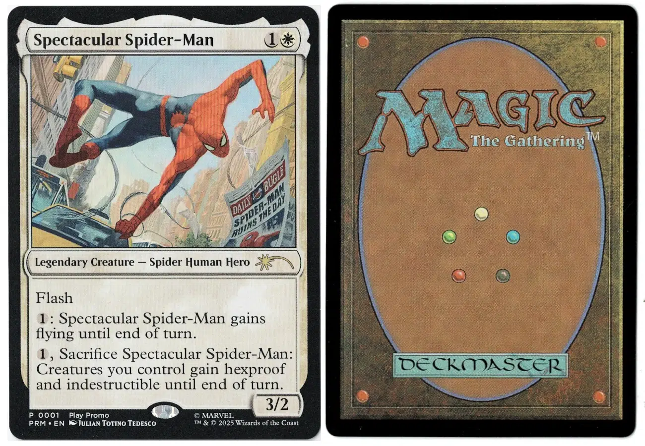 Spectacular Spider-Man from Play Promos Magic the Gathering Proxy